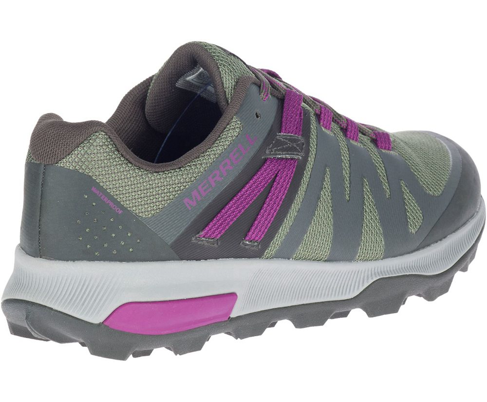 Tenis Senhora - Merrell Zion Fst Waterproof - Verde Oliva - KBN431067